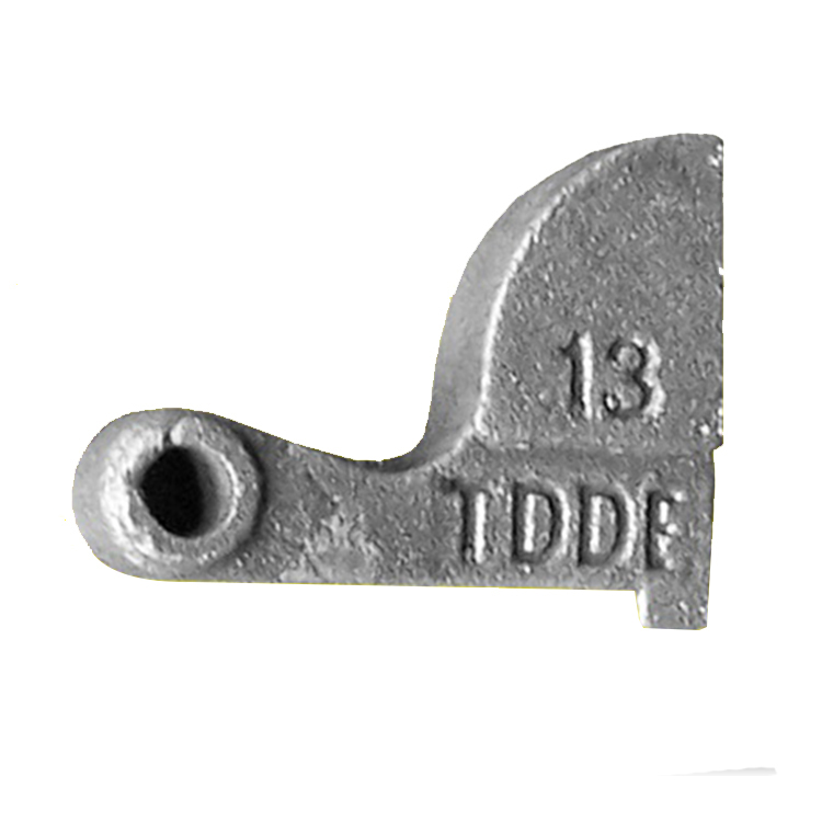 鎖鐵(tie)止動塊