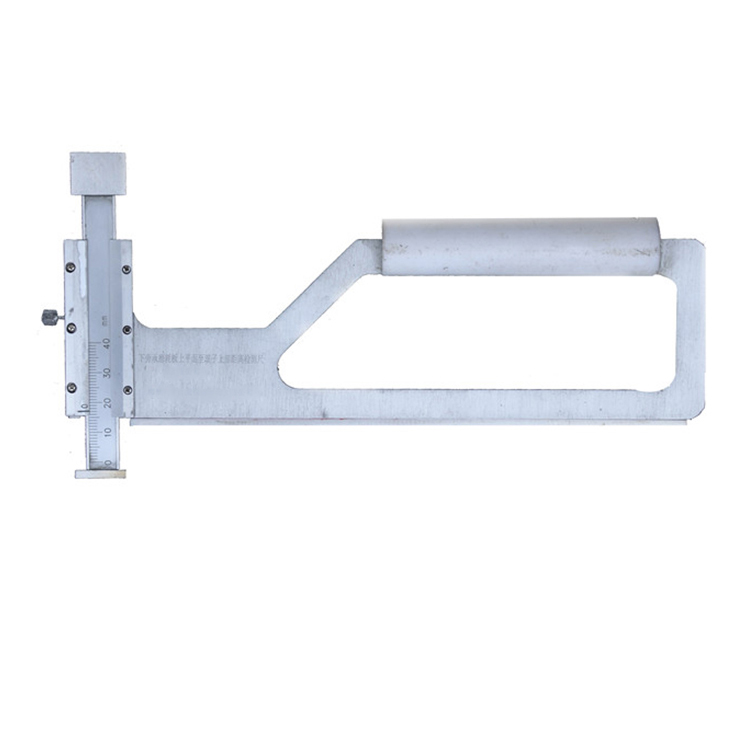 下旁承磨耗闆上(shang)平面至滾子上部(bù)距離檢測尺